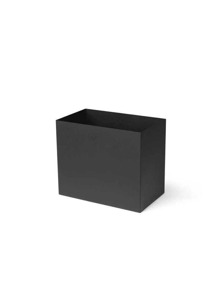 ferm LIVING - Plant Box Pot - schwarz - indoor