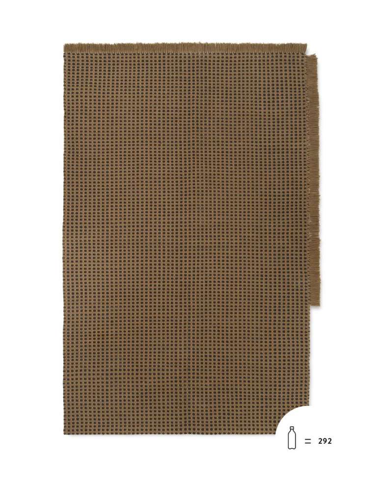 ferm LIVING - Way Outdoor Rug - braun - outdoor