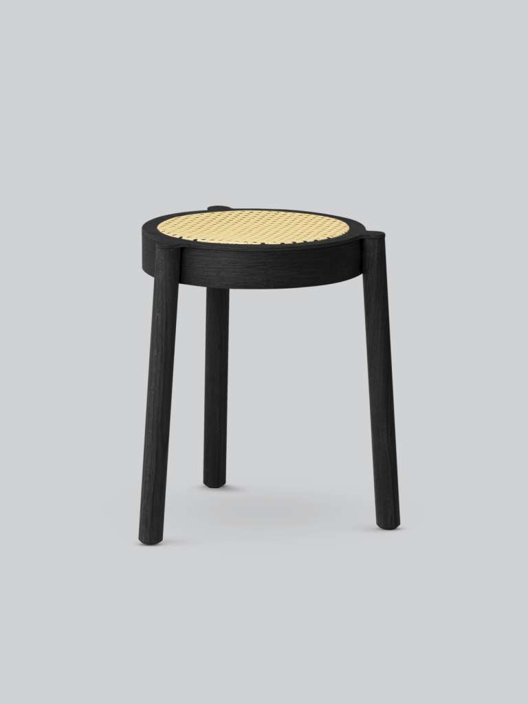 Northern - Pal Hocker - black oak - mesh - indoor