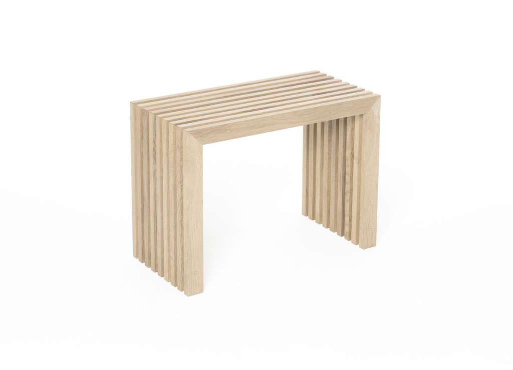 Raumgestalt - Kluwen Sitzbank - B 60 cm - Eiche natur - indoor