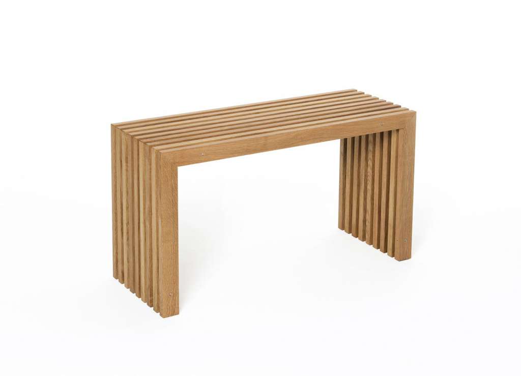 Raumgestalt - Kluwen Sitzbank - B 80 cm - Eiche geölt - indoor