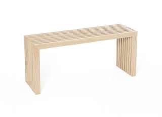 Raumgestalt - Kluwen Sitzbank - B 100 cm - Eiche natur - indoor