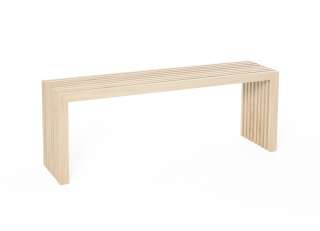 Raumgestalt - Kluwen Sitzbank - B 120 cm - Eiche natur - indoor