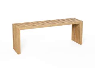 Raumgestalt - Kluwen Sitzbank - B 120 cm - Eiche geölt - indoor