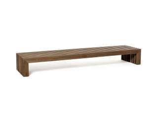 Raumgestalt - Kluwen Sitzbank - B 120 cm x H 16 cm - Eiche dunkel geölt - indoor