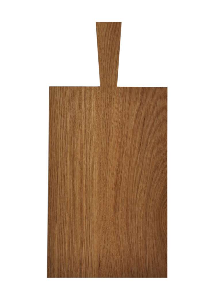 Raumgestalt - Brett mit Griff - mini - Eiche natur - indoor