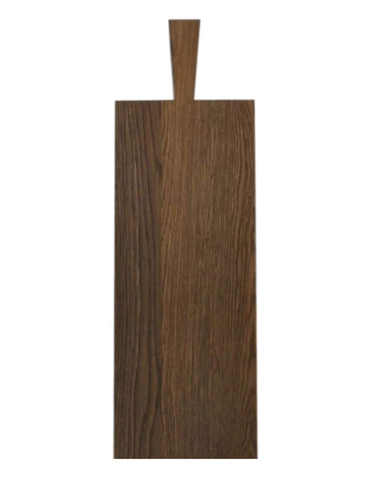 Raumgestalt - Brett mit Griff - lang - Eiche dunkel geölt - indoor