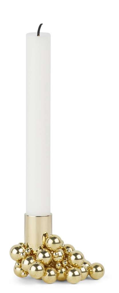 Gejst - Molekyl 1 Kerzenhalter - Messing - indoor