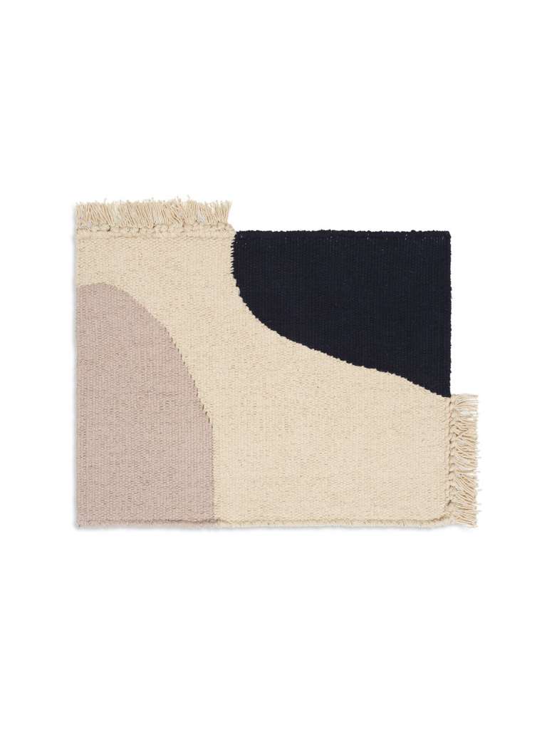 ferm LIVING - Earth Tischset - dunkelblau - indoor