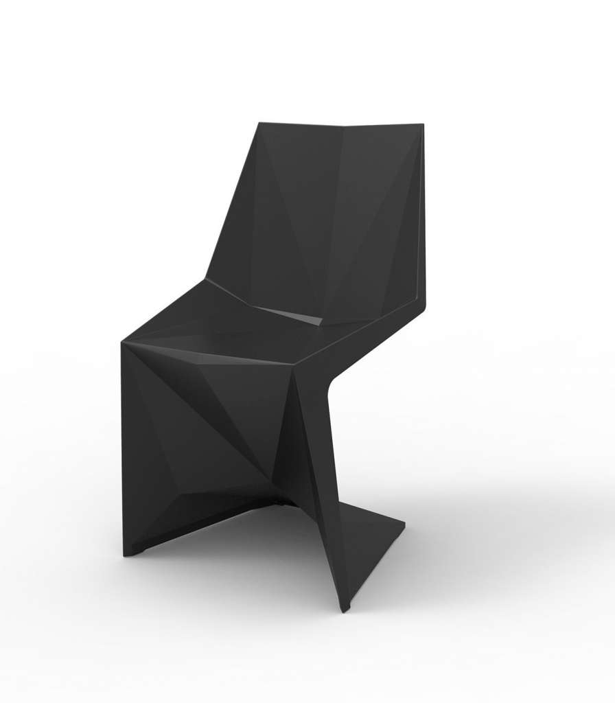 Vondom - Voxel Stuhl - schwarz - basic - outdoor