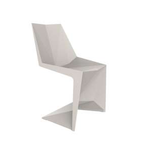 Vondom - Voxel Mini Stuhl - ekrü - basic - outdoor