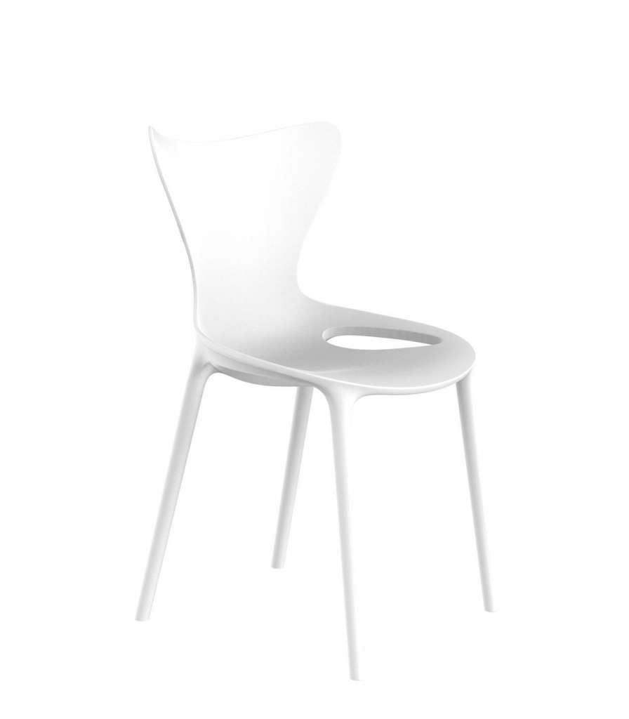 Vondom - Love Kids Stuhl - weiß - basic - outdoor