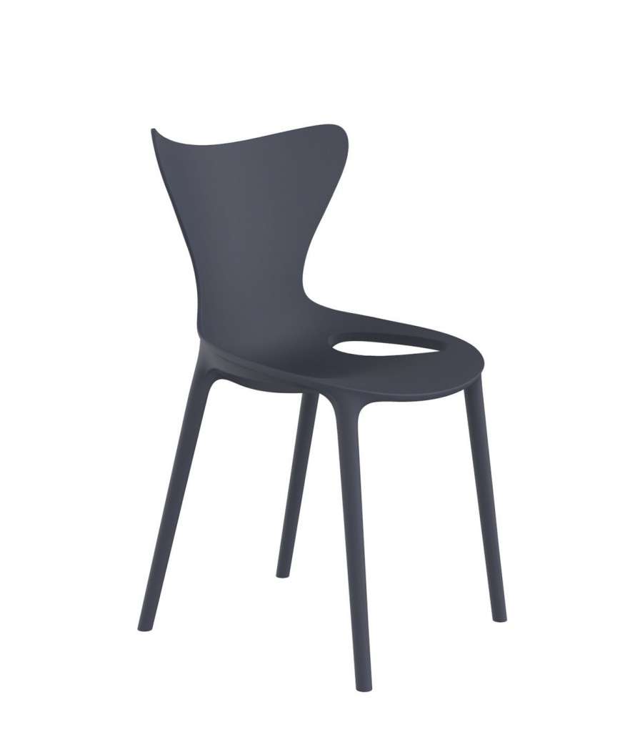 Vondom - Love Kids Stuhl - marineblau - basic - outdoor