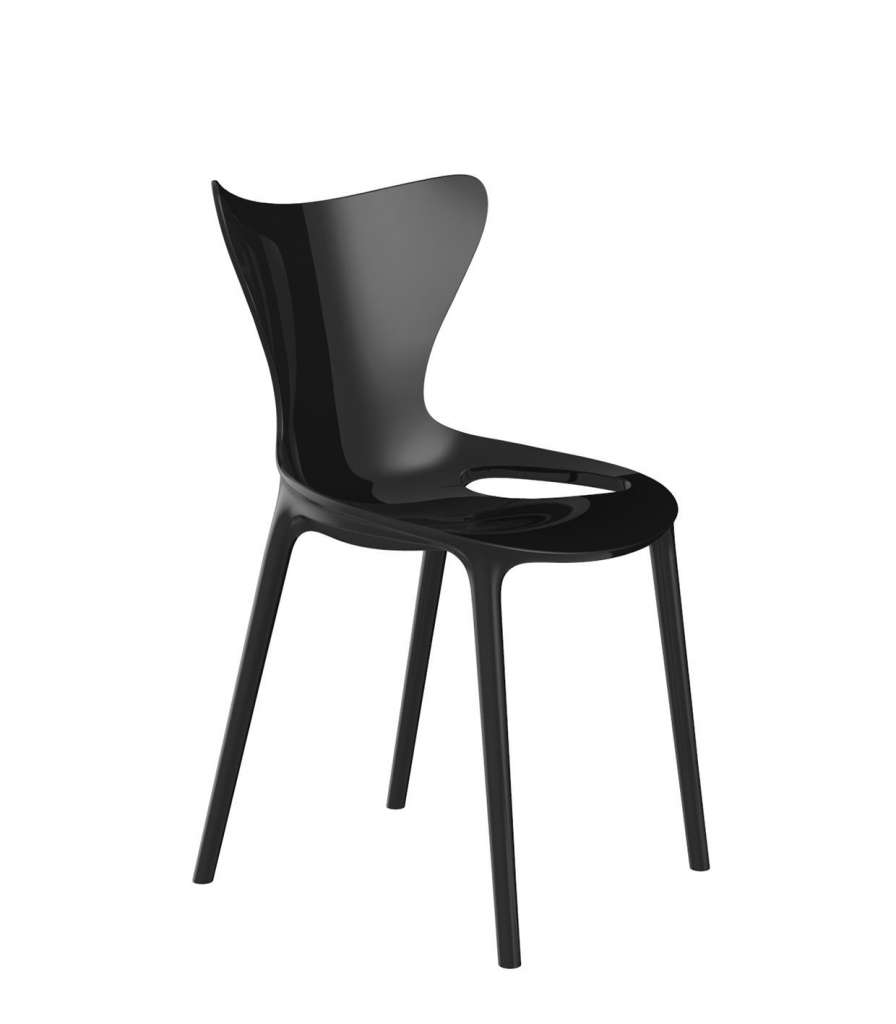 Vondom - Love Kids Stuhl - anthrazit - lackiert - outdoor