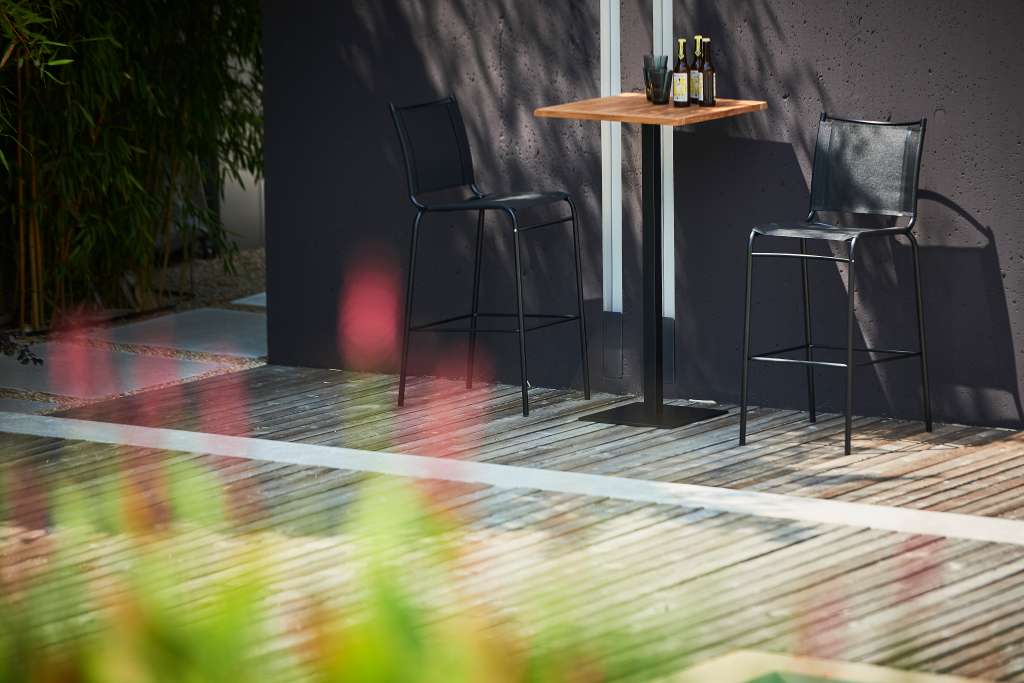 Jan Kurtz - Jeo - Barstuhl - schwarz - outdoor
