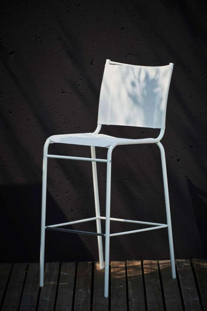 Jan Kurtz - Jeo - Barstuhl - weiß - outdoor