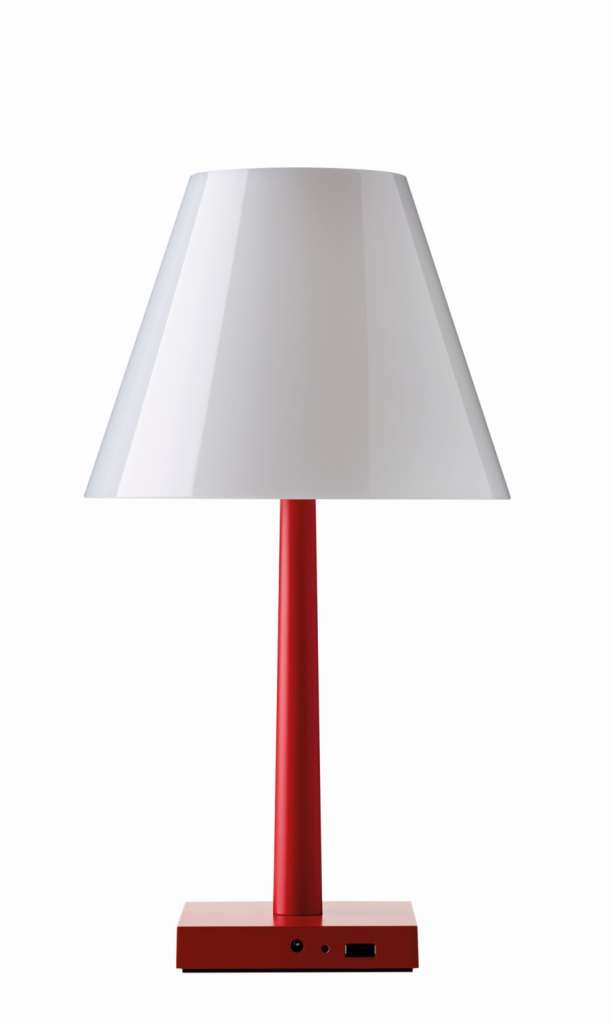 Rotaliana - Dina T1+ Akku-Tischleuchte - red - indoor