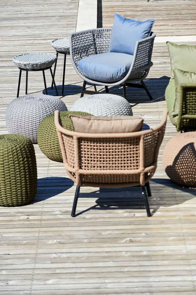 Jan Kurtz - Suka - Loungesessel - olive - outdoor