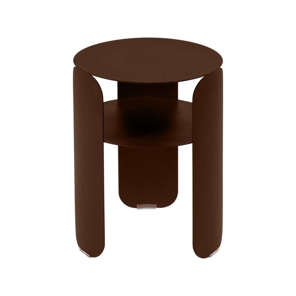 Fermob - Bebop runder Beistelltisch - Rost 09 - Ø 35 cm - indoor