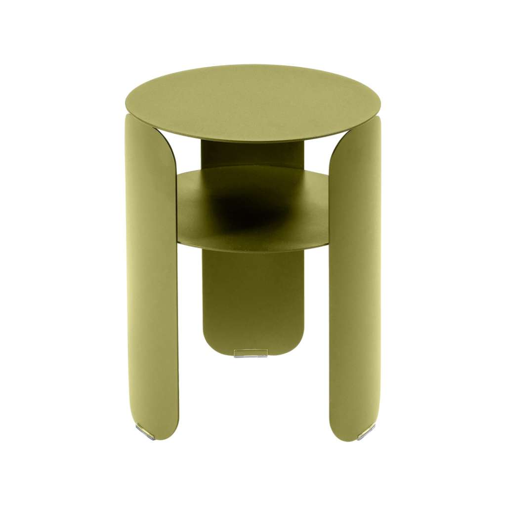 Fermob - Bebop runder Beistelltisch - Lindgrün 65 - Ø 35 cm - indoor