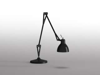 Rotaliana - Luxy T2 Tischleuchte - black glossy - Gestell schwarz - indoor