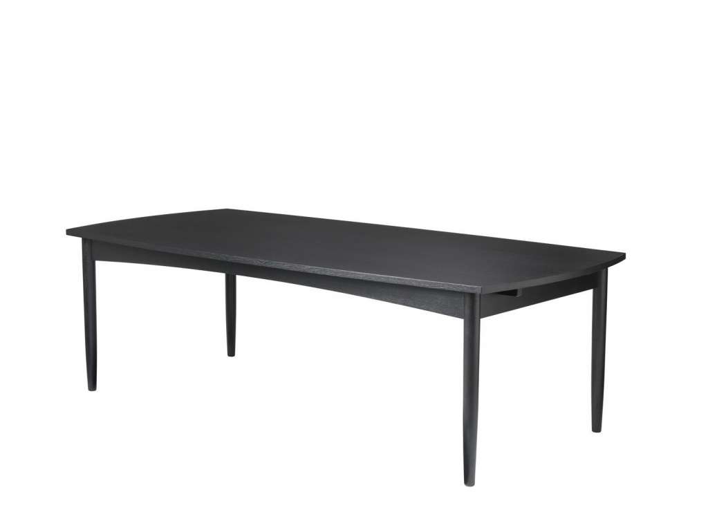 FDB Møbler - C28 Esstisch - Eichenfurnier schwarz - indoor