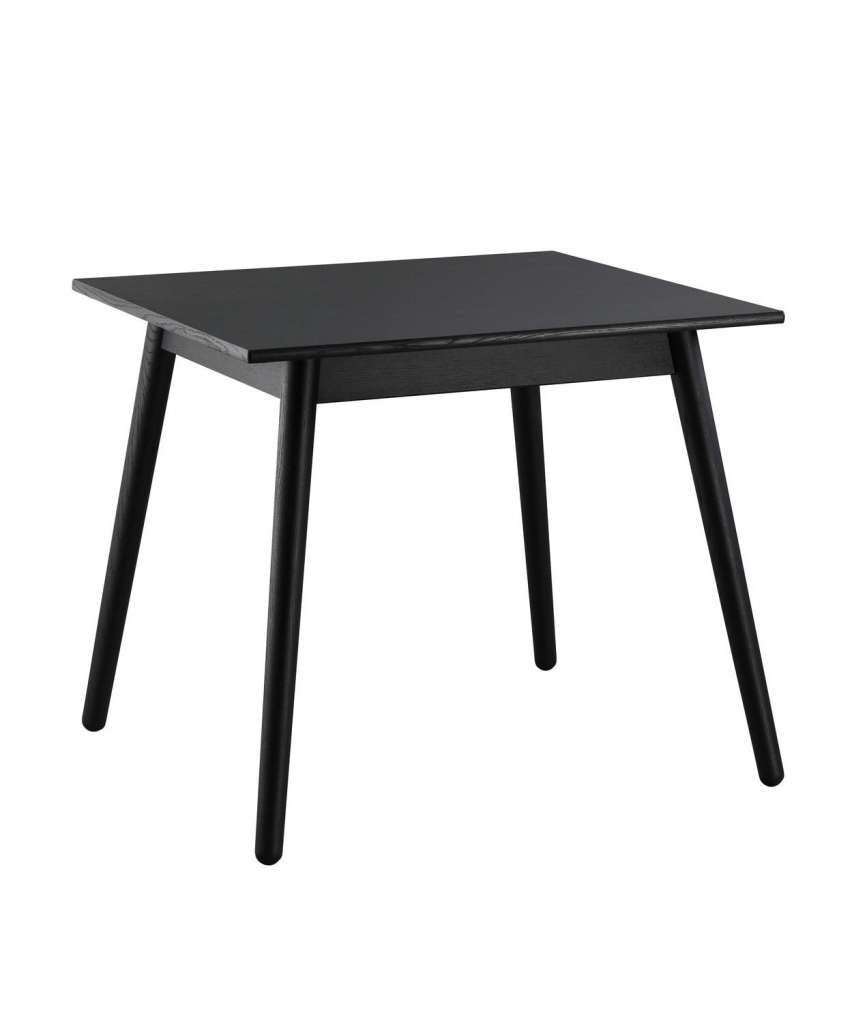 FDB Møbler - C35A Esstisch - schwarz - 82x82x72,5x2 - indoor