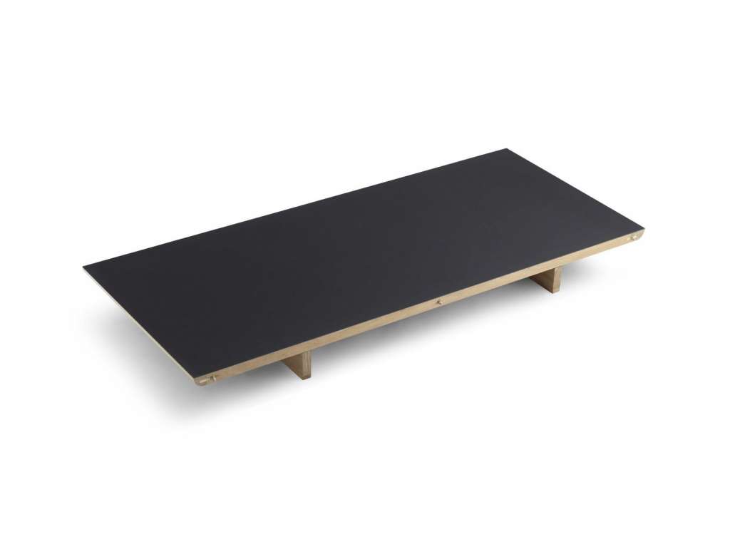 FDB Møbler - C62E - Bjørk Esstisch-Zusatzplatte - schwarz/natur - indoor