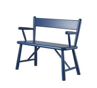 FDB Møbler - P11 Kinderbank - blau - Bosnien - indoor