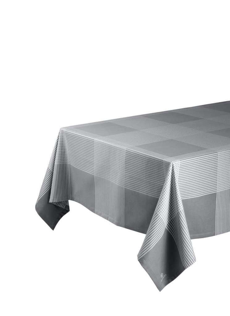 FDB Møbler - R1 - Olga Tischdecke - grau - 150x150 - indoor