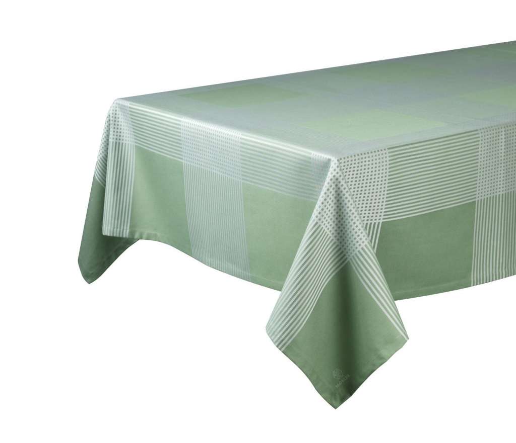 FDB Møbler - R1 - Olga Tischdecke - grün - 150x150 - indoor