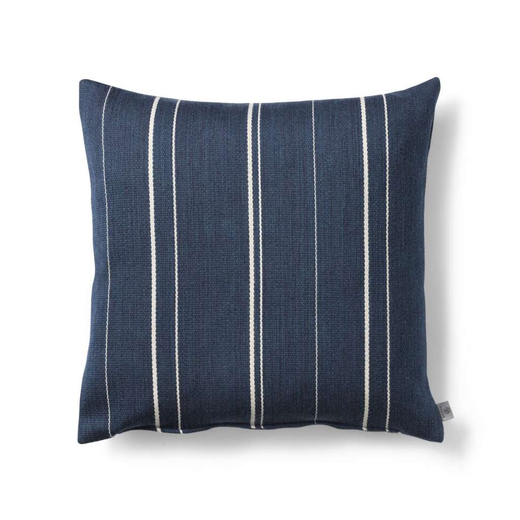 FDB Møbler - R17 Råbjerg Kissen - blau gestreift - 50x50 - indoor