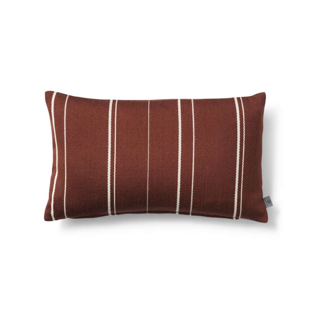 FDB Møbler - R17 Råbjerg Kissen - rot gestreift - 30x50 - indoor