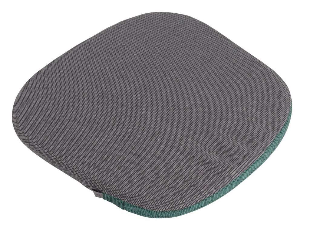 FDB Møbler - R4 - Flid Kissen - grau/grün - 43x40,5x2,5 - indoor
