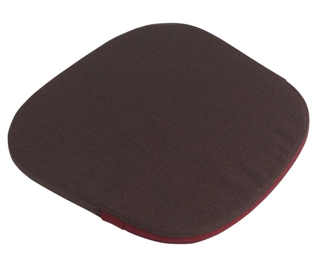 FDB Møbler - R4 - Flid Kissen - braun/burgund - 43x40,5x2,5 - indoor