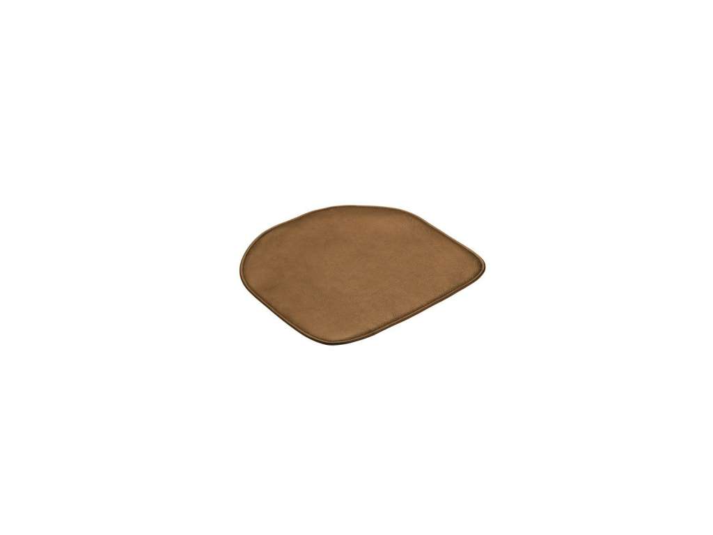 FDB Møbler - R5 - Nøje Kissen - cognac - 37x35 - indoor