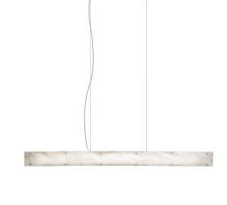 Belux - One by One LED Pendelleuchte - weiß#edelstahl - M - indoor