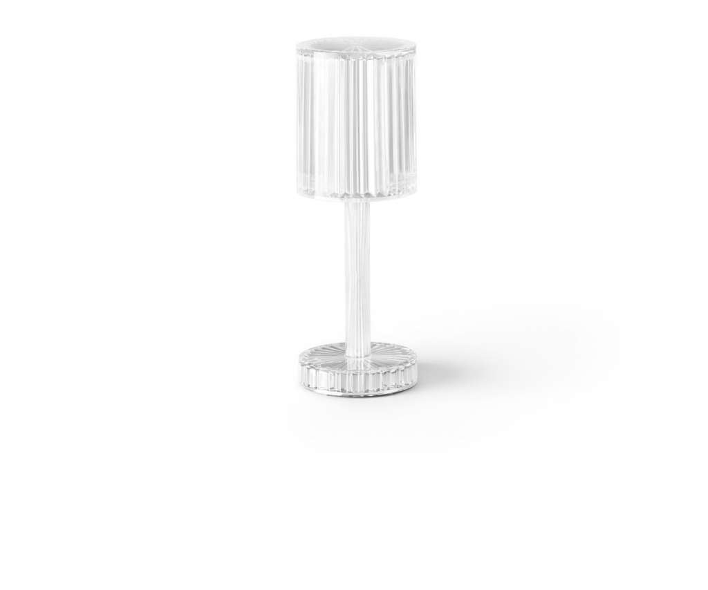 Vondom - Gatsby Cilindro Tischleuchte - Cristal - LED RGBW DMX - indoor