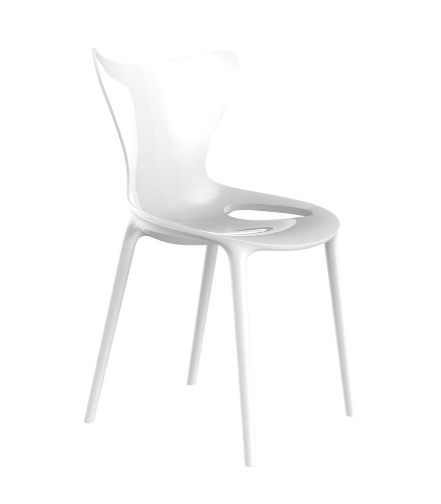 Vondom - Love Stuhl - weiß - outdoor