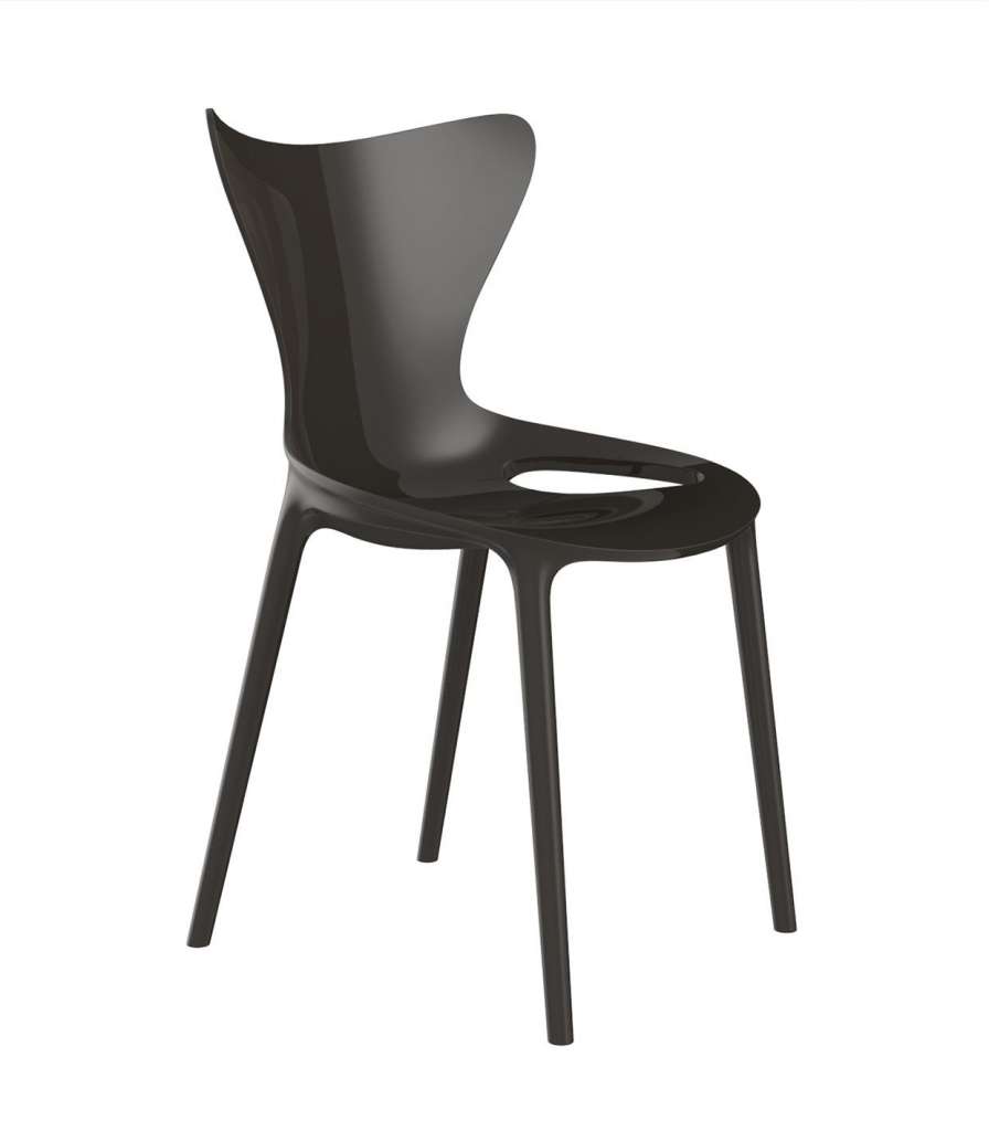 Vondom - Love Stuhl - anthrazit - outdoor