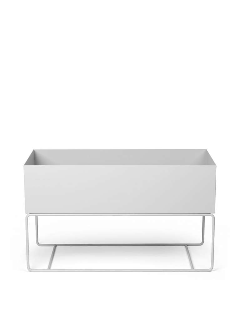 ferm LIVING - Plant Box Large - hellgrau - indoor