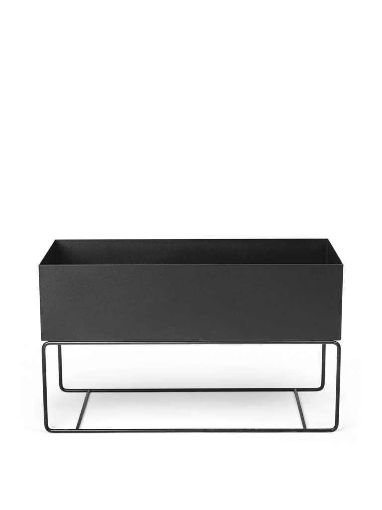 ferm LIVING - Plant Box Large - schwarz - indoor