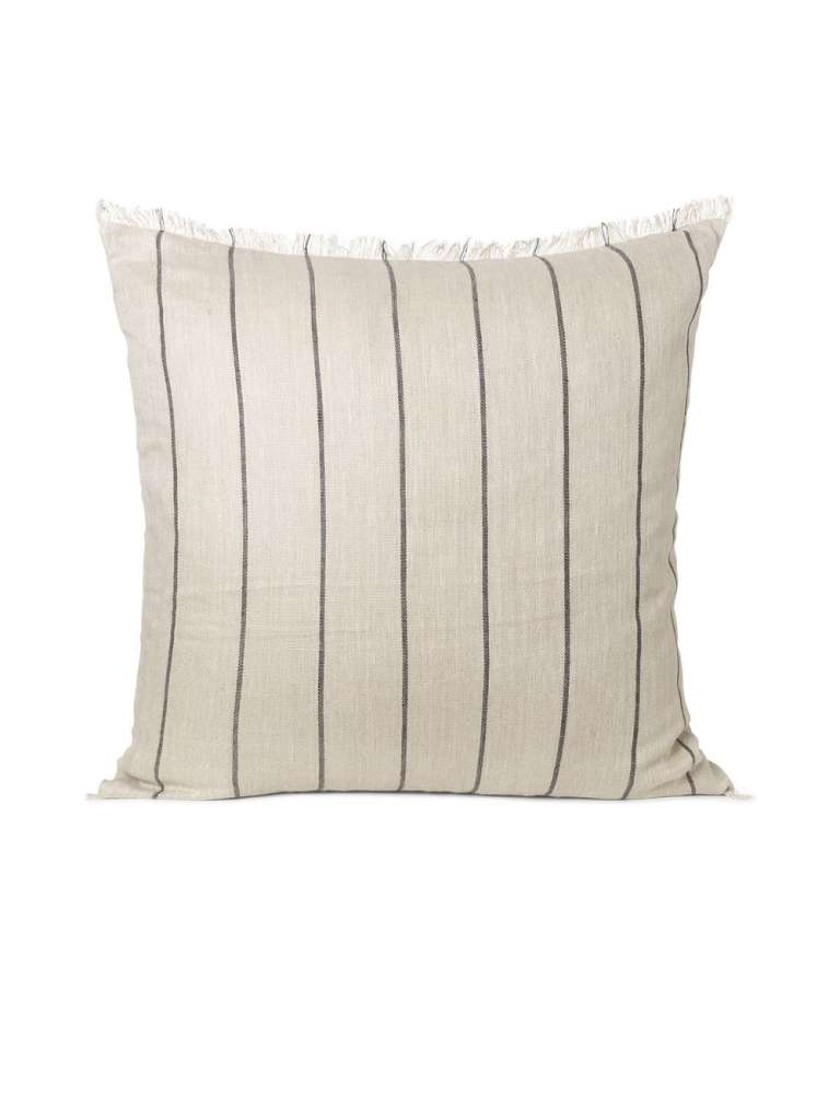 ferm LIVING - Calm Kissen - 78 x 78 cm - beige - indoor