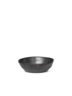 ferm LIVING - Flow Schale - klein - schwarz - indoor