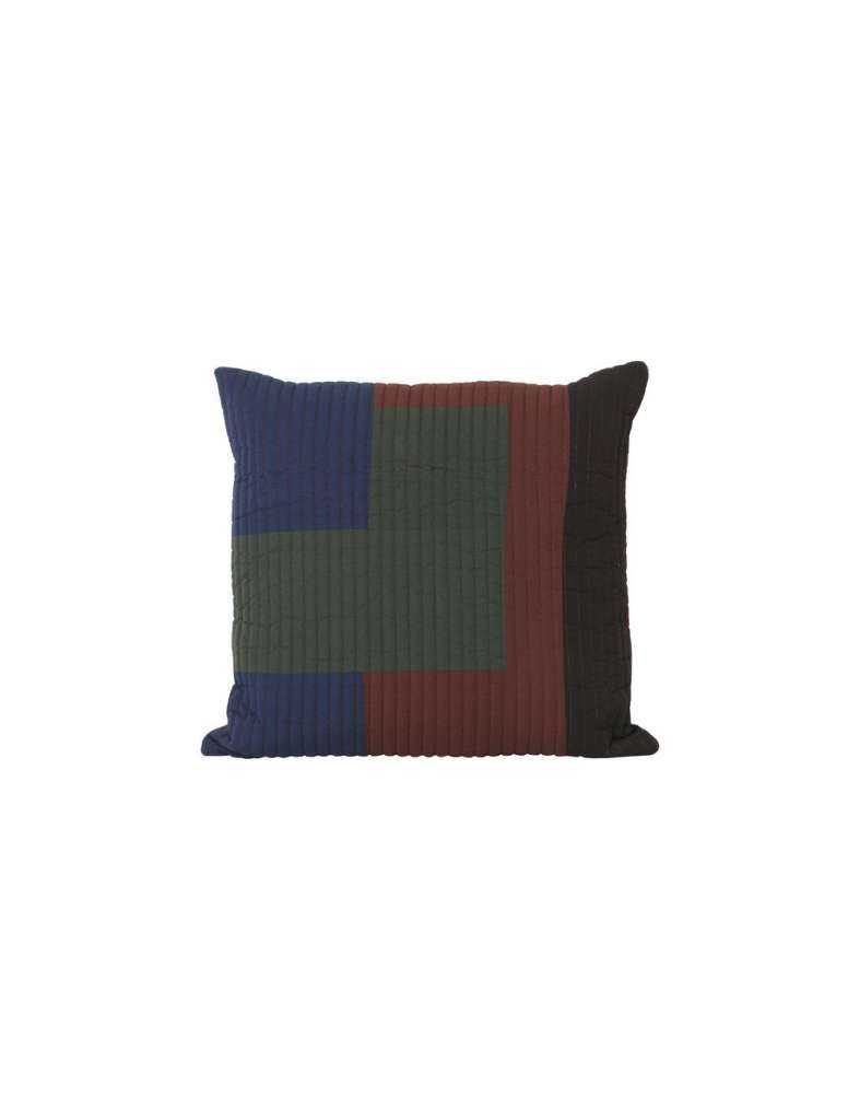 ferm LIVING - Shay Kissen - 50 x 50 cm - cinnamon - indoor