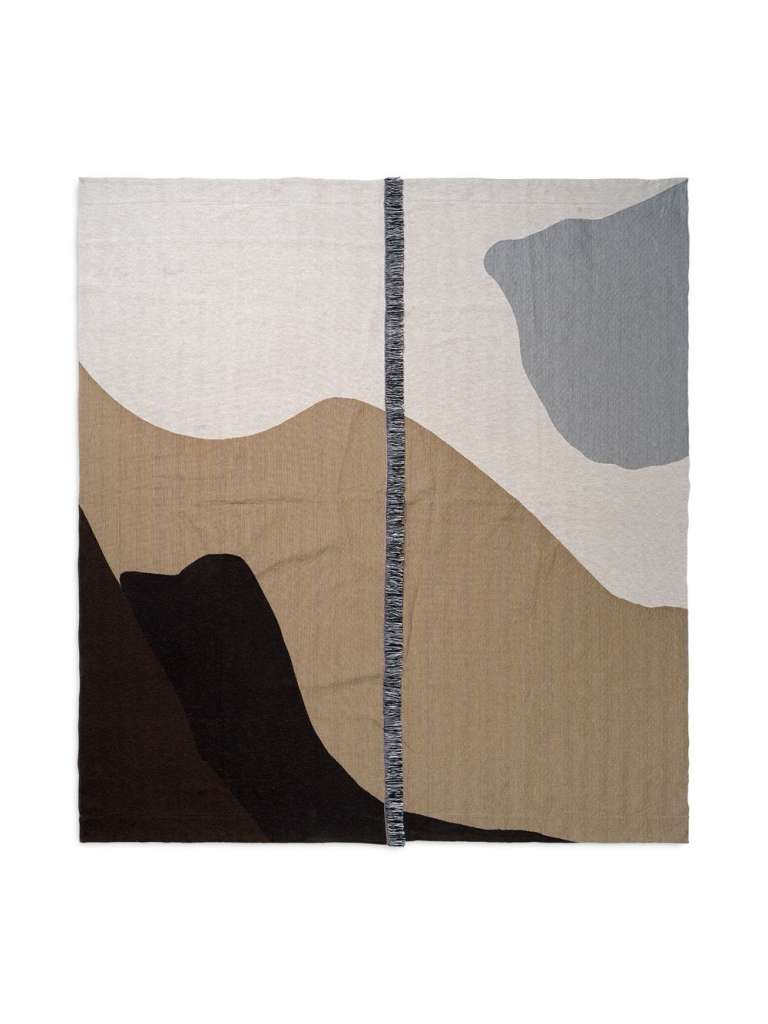 ferm LIVING - Vista Tagesdecke - sand - indoor