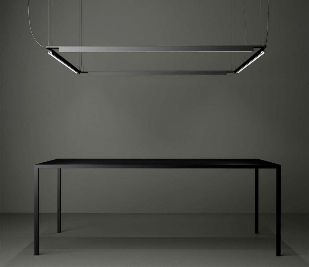 Luceplan - Compendium Pendelleuchte - black/alu - indoor