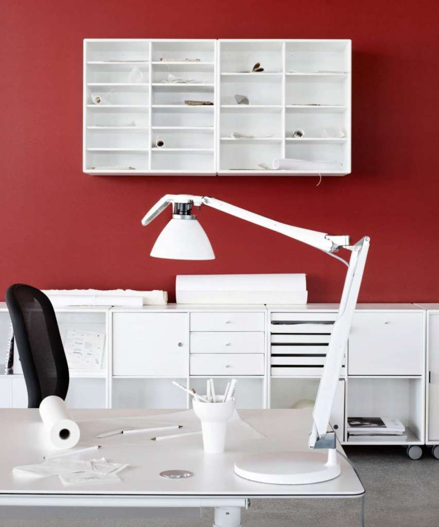 Luceplan - Fortebraccio Tischleuchte - white - indoor