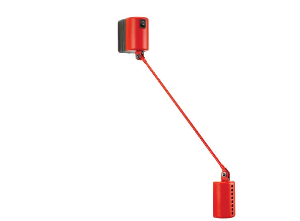 Lumina - Daphine LED Wandleuchte - matt red - 20er - indoor