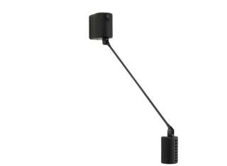 Lumina - Daphine LED Wandleuchte - black soft touch - 35er - indoor
